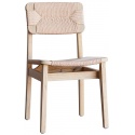 Silla de Madera Olmo C-Chair Trenzada